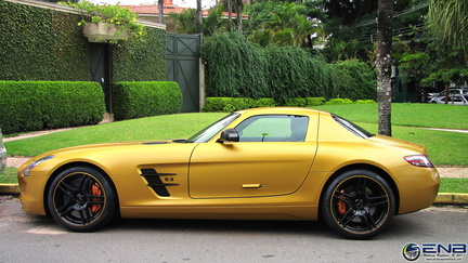 Mercedes SLS AMG - Desert Gold (28)