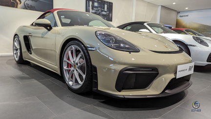 Porsche 718 Spyder - PTS Stone Grey (1)