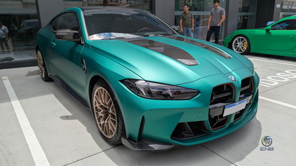 BMW M4 CS - Isle of man green frozen (6)
