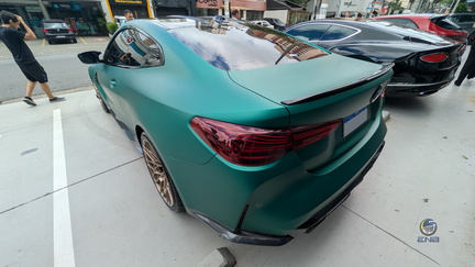 BMW M4 CS - Isle of man green frozen (8)
