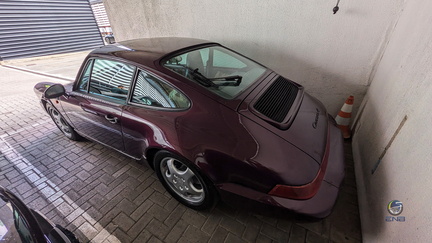 Porsche 911 Carrera 4 - 964 roxo (1)