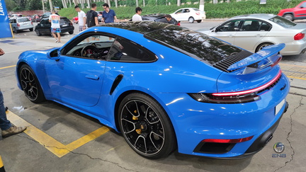 Porsche 911 Turbo S - Shark Blue (1)